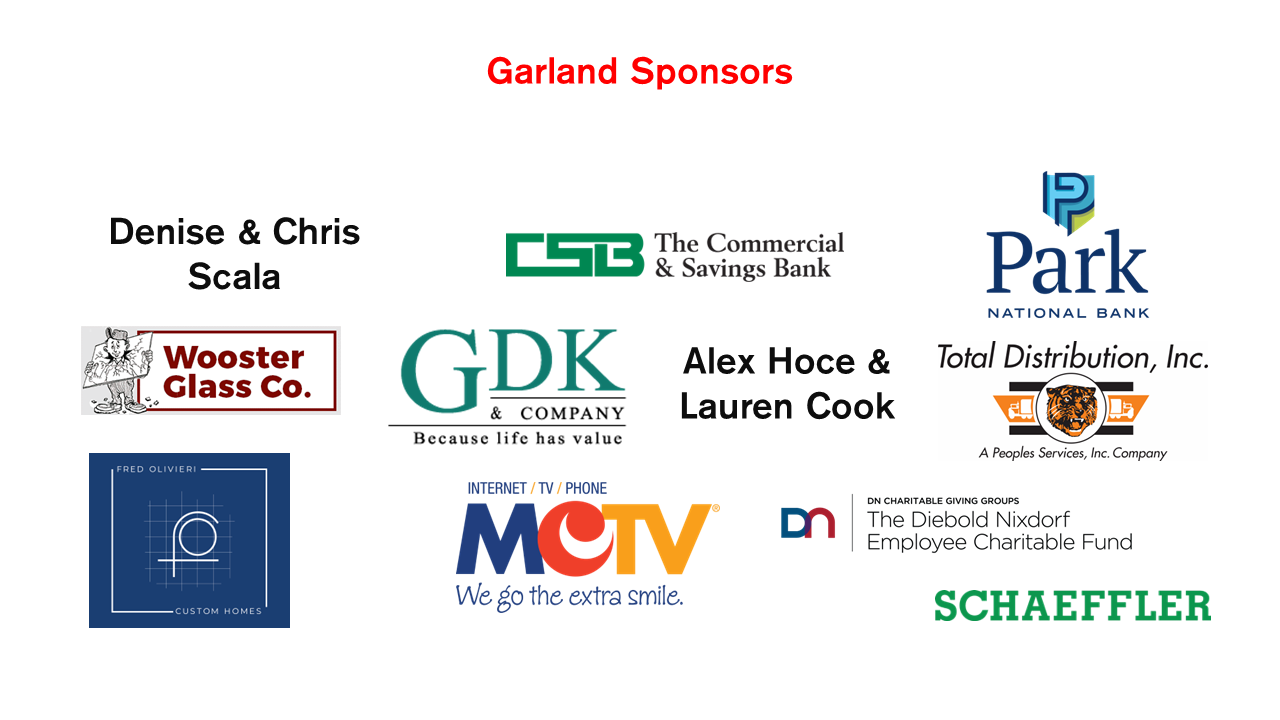 Garland Sponsor logos