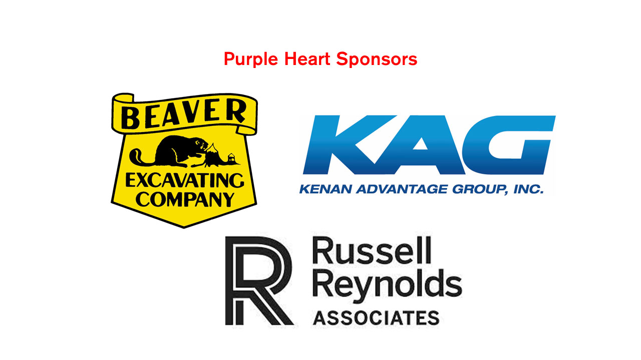 Purple Heart Sponsor logos