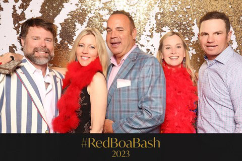 Group photo at the Red Boa Bash