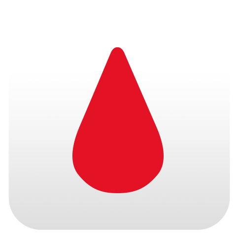 Mobile Apps Blood Icon
