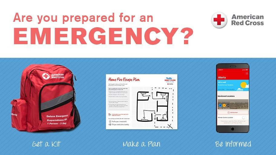 Are you prepared? Get a kit, make a plan, be informed