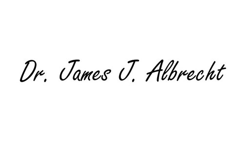 Dr. James J. Albrecht wordmark