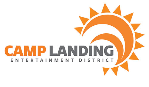 Camp Landing Entertainment District Logo