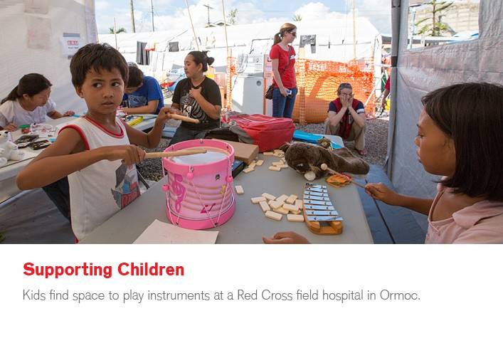 Seven ways the Red Cross is helping