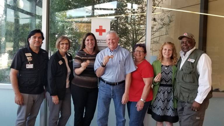 Disaster relief, community partner, red cross