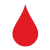 red blood drop icon