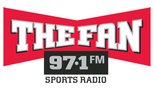 The Fan 97.1 FM Sports Radio logo