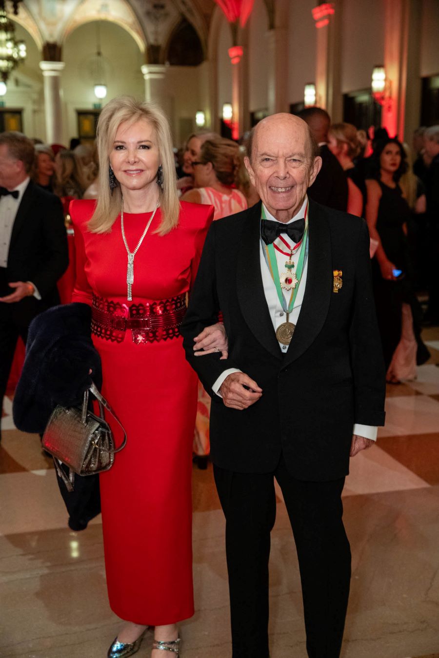 Hilary and Wilbur Ross