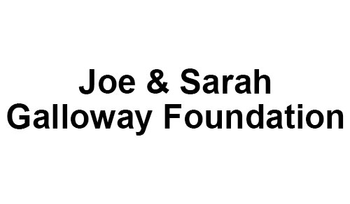 The Joe and Sarah Galloway Foundation wordmark