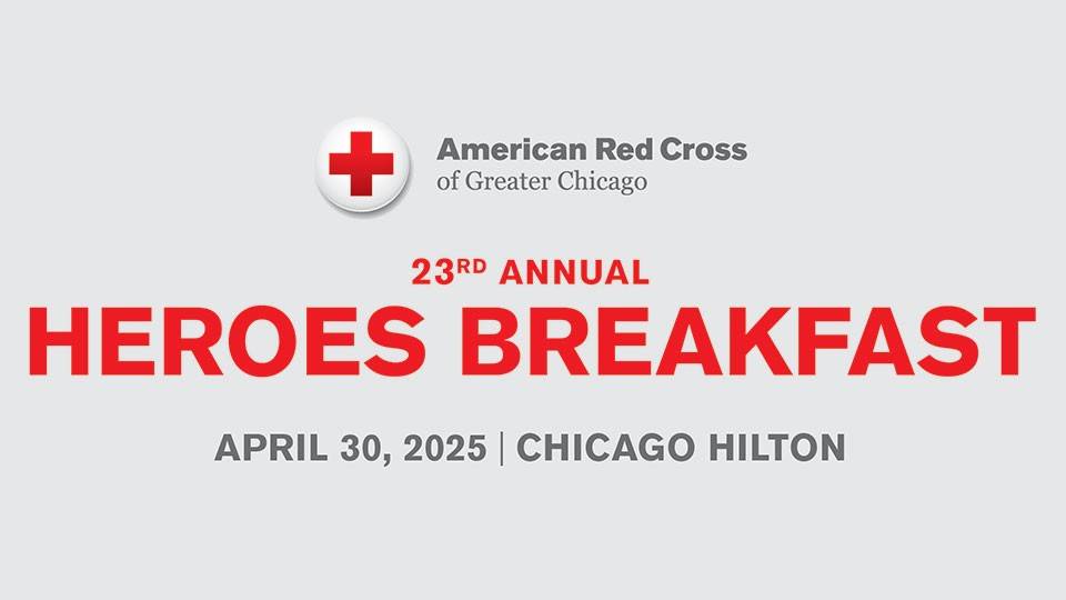 Chicago Red Cross Heroes Breakfast Banner