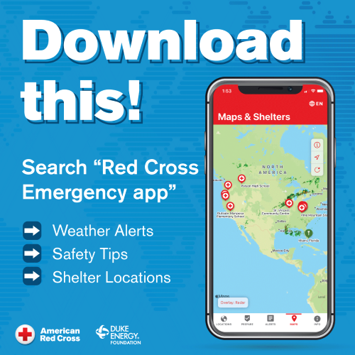 Download Red Cross Emergency App infographic
