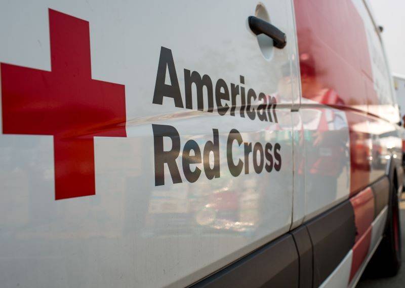 American Red Cross emergency vehicle