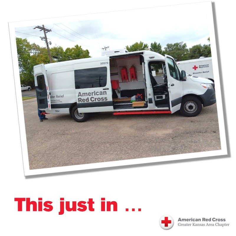 American Red Cross next-gen emergency response vehicle.