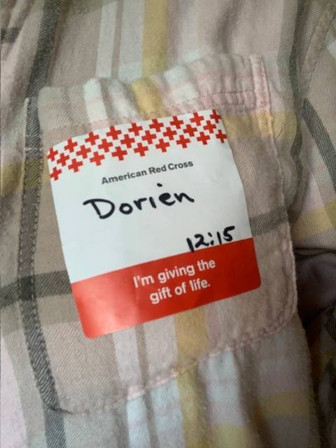 dorein's donation sticker