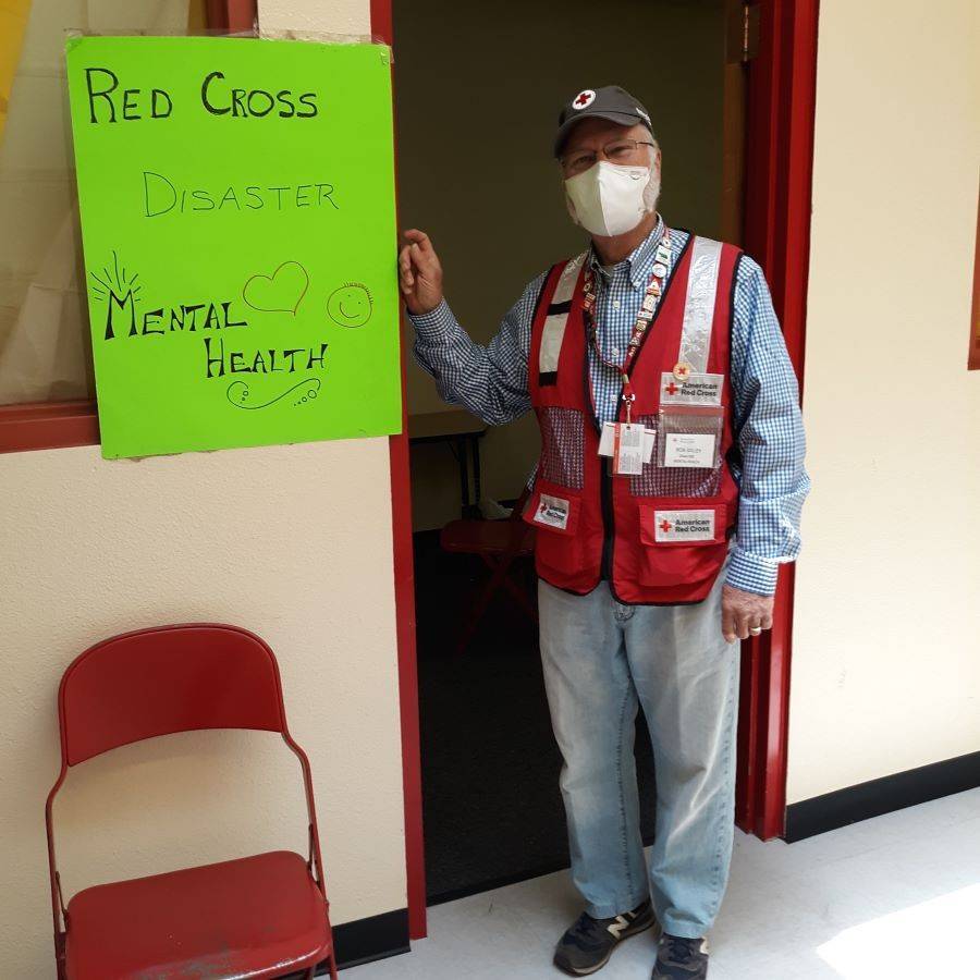 Red Cross Volunteer Bob Jolley