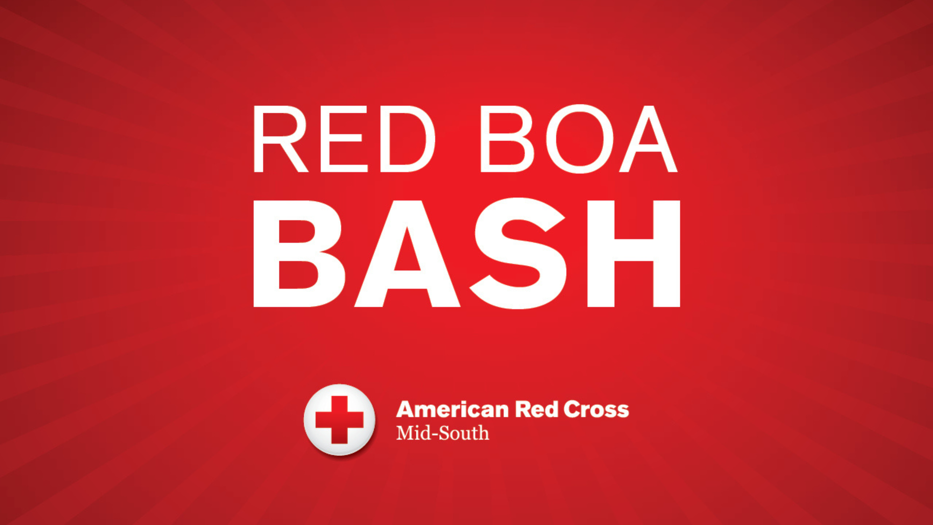 Red Boa Bash Memphis Tennessee American Red Cross