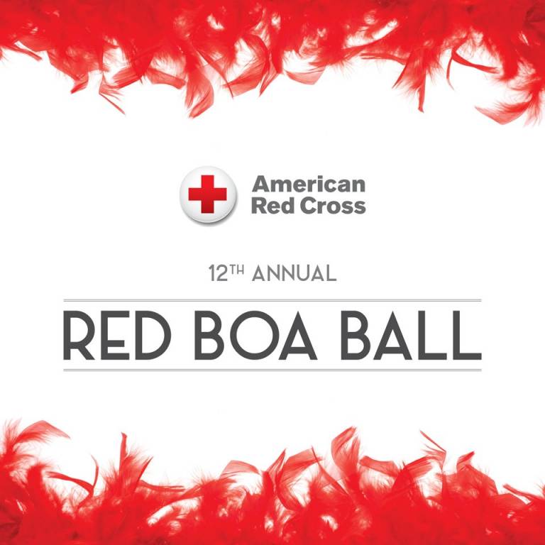 Red Boa Ball Memphis Tennessee American Red Cross