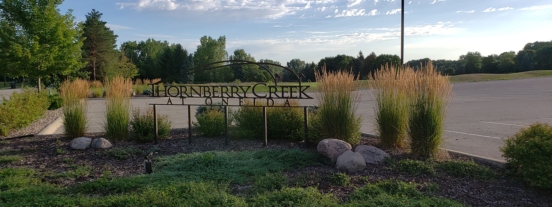 Thornberry Creek at Oneida sign
