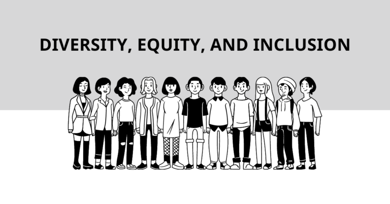 A group of diverse kids. Diversity, Equity and Inclusion.