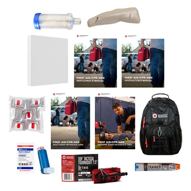 First Aid/CPR/AED Deluxe Instructor's Kit