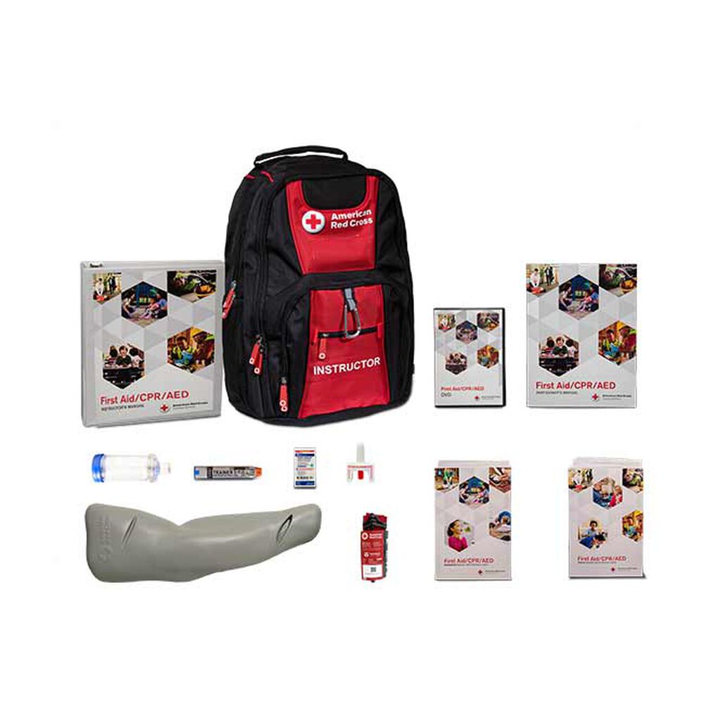 First Aid/CPR/AED Deluxe Instructor Kit with Skill Boost Training Supplies