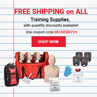 FREE SHIPPING on ALL Training Supplies, with quantity discounts available! Use coupon code DELIVER0724 at checkout! Shop Now >