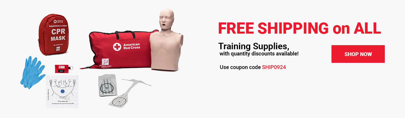 FREE SHIPPING on ALL Training Supplies, with quantity discounts available! Use coupon code SHIP0924 at checkout! Shop Now >