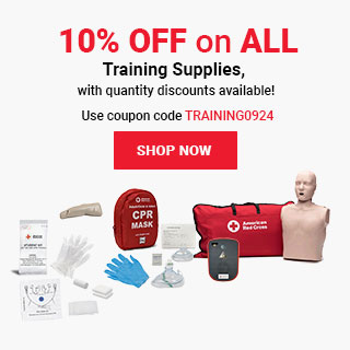 10% OFF on ALL Training Supplies, with quantity discounts available! Use coupon code TRAINING0924 at checkout! Shop Now >