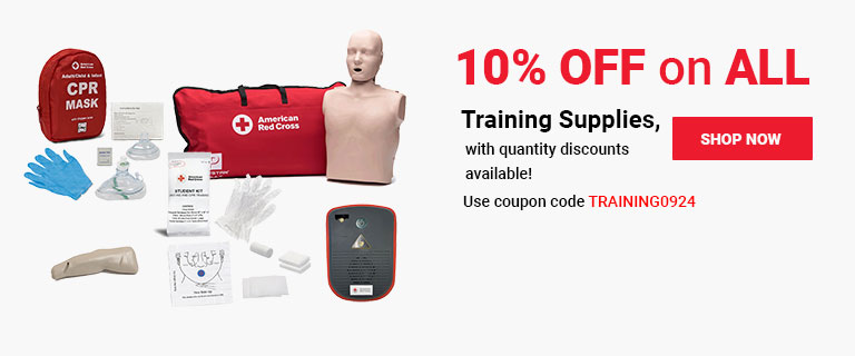 10% OFF on ALL Training Supplies, with quantity discounts available! Use coupon code TRAINING0924 at checkout! Shop Now >