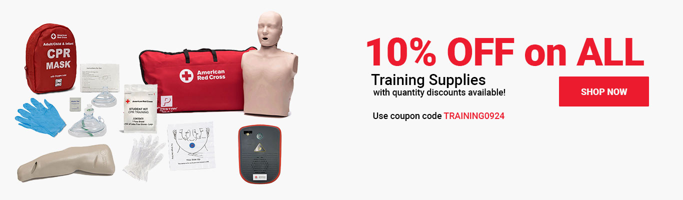 10% OFF on ALL Training Supplies, with quantity discounts available! Use coupon code TRAINING0924 at checkout! Shop Now >