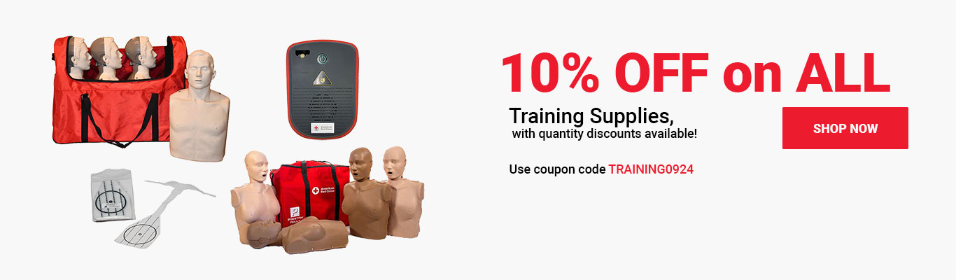 10% OFF on ALL Training Supplies, with quantity discounts available! Use coupon code TRAINING0924 at checkout! Shop Now >