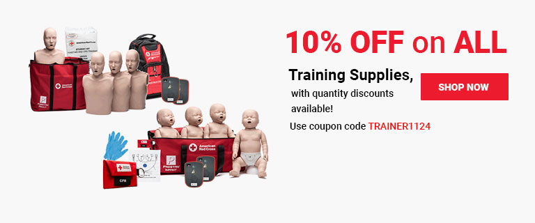 10% OFF on ALL Training Supplies, with quantity discounts available! Use coupon code TRAINER1124 at checkout! Shop Now >