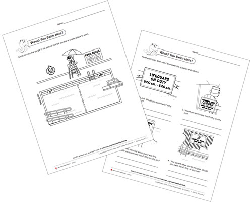 Longfellow's WHALE Tales Lesson 3 Activity Sheets.