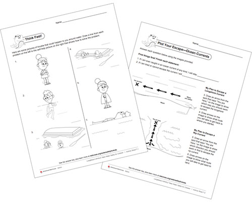 Longfellow's WHALE Tales Lesson 7 Activity Sheets.