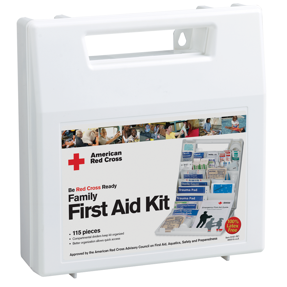 first aid box equipment