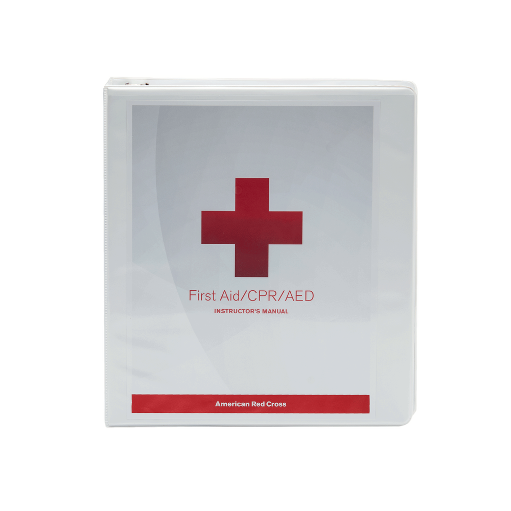 First Aid Cpr Aed Instructor S Manual Red Cross Store