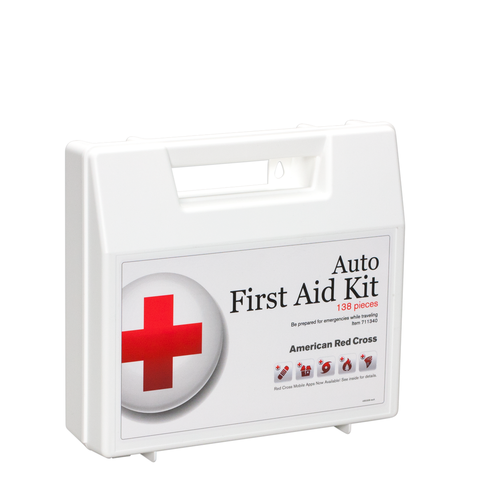 Deluxe Car First Aid Kit Red Cross Store