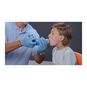 An adult showing a child how to use the Practi-Inhaler for Asthma Training.