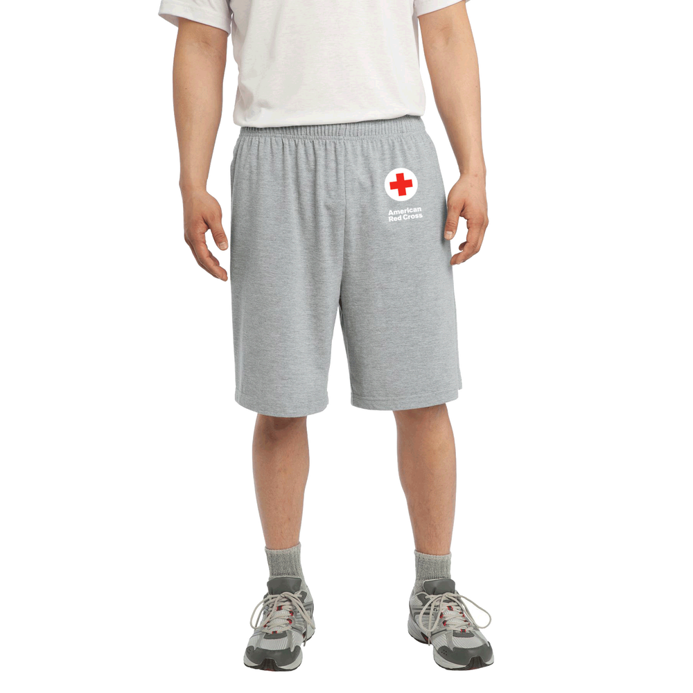 Men's Jersey Knit Shorts Red Cross Store