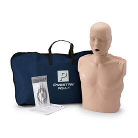 Prestan Adult CPR Manikin with CPR Monitor, Tan Skin.