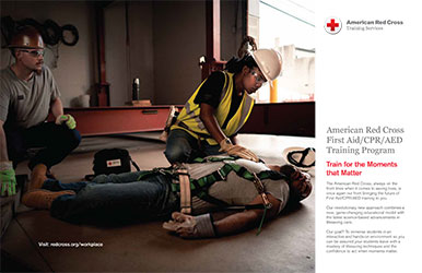 First Aid/CPR/AED brochure